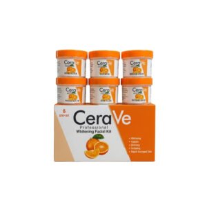 CeraVe Professional 6-Step Whitening Facial Kit – Orange | Hydrating & Skin Polishing Facial Set